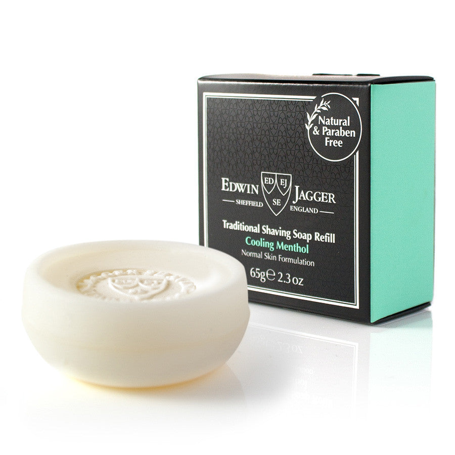 Edwin Jagger Cooling Menthol Traditional Shaving Soap Refill