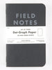 Field Notes Black Dot-Grid