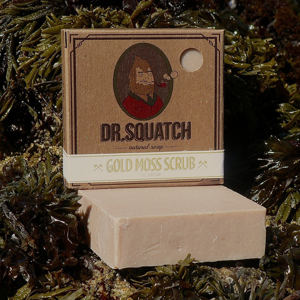 Dr. Squatch Soap - Gold Moss Deep Scrub