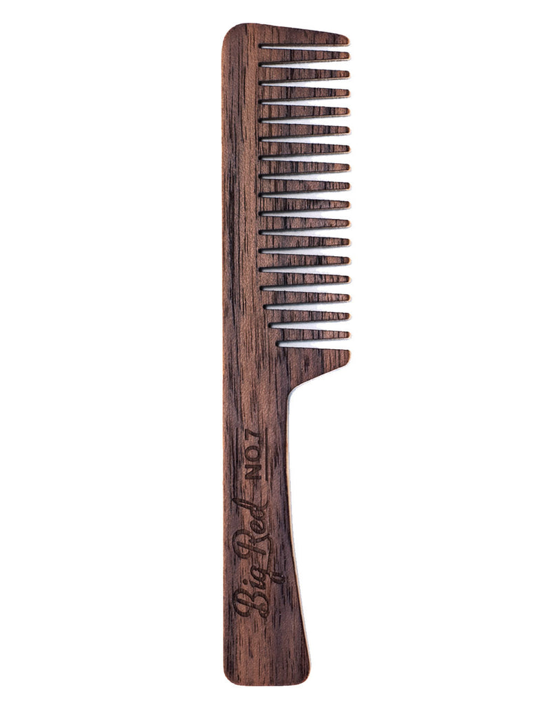 Big Red Beard Combs No. 7 - Walnut