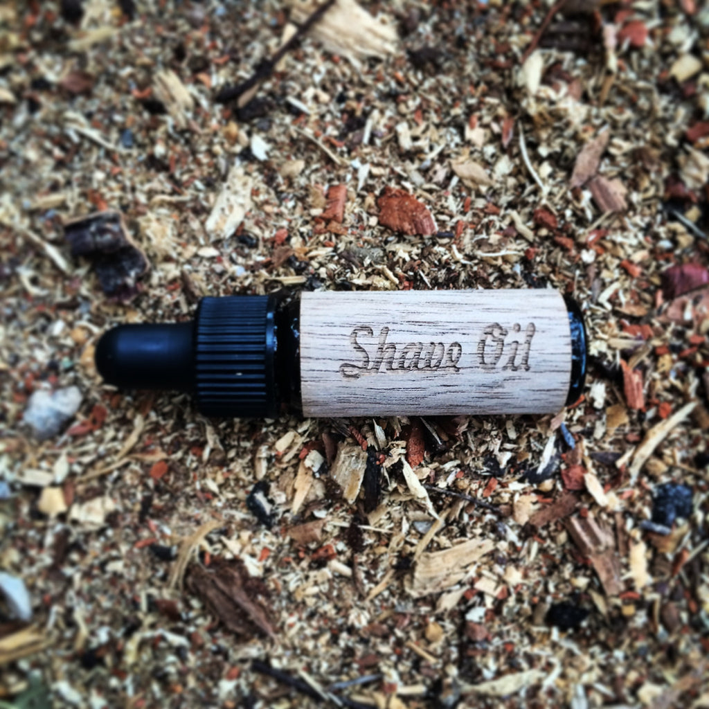 Sample of All Natural Shave Oil